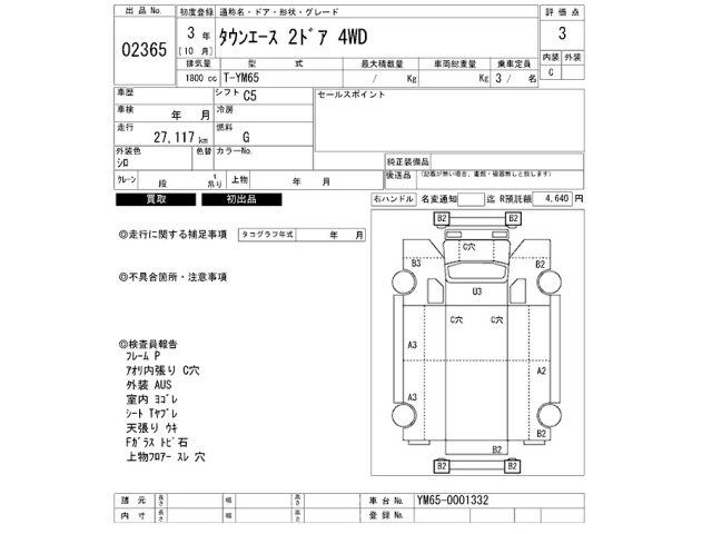 Toyota TOWNACE TRUCK 1991 8358541-2