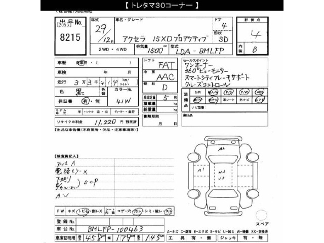 Mazda AXELA 2017 8364013-2