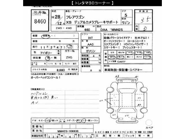 Mazda FLAIR WAGON 2016 8363297-2