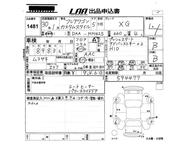 Mazda FLAIR WAGON 2018 8363329-2