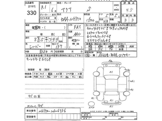 Toyota AQUA 2019 8418249-2