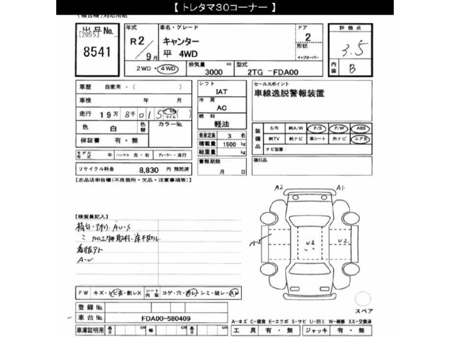 Mitsubishi CANTER 2020 8421080-2