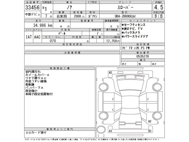 Toyota NOAH 2019 8421199-2