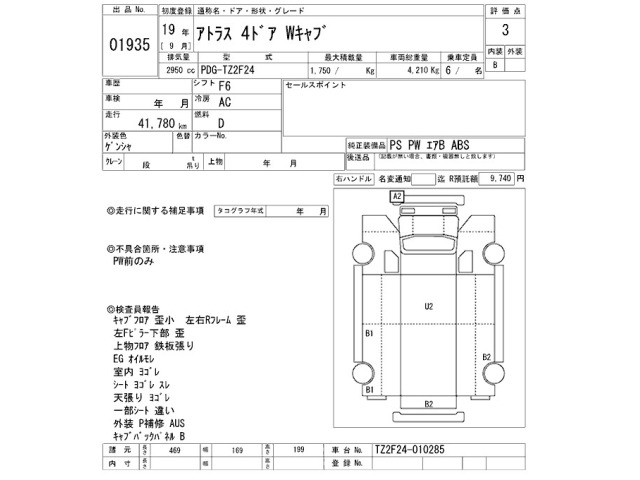 Nissan ATLAS 2007 8441037-2