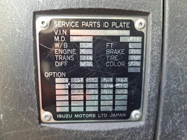Isuzu GIGA 1995 8435672-9