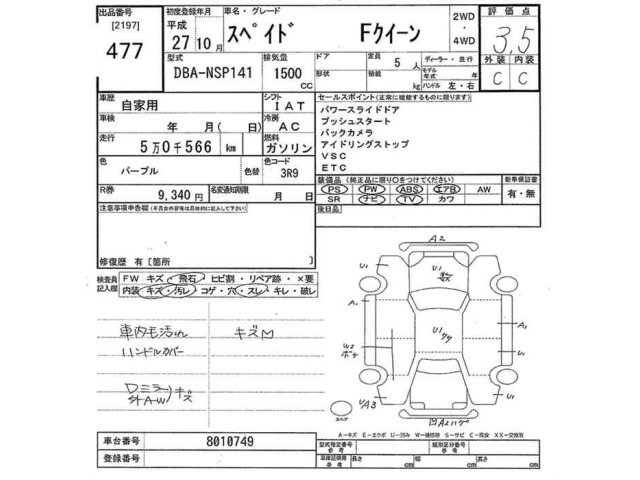 Toyota SPADE 2015 8424092-2
