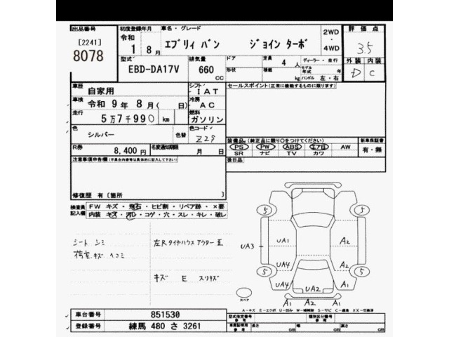 Suzuki EVERY 2019 8455649-2