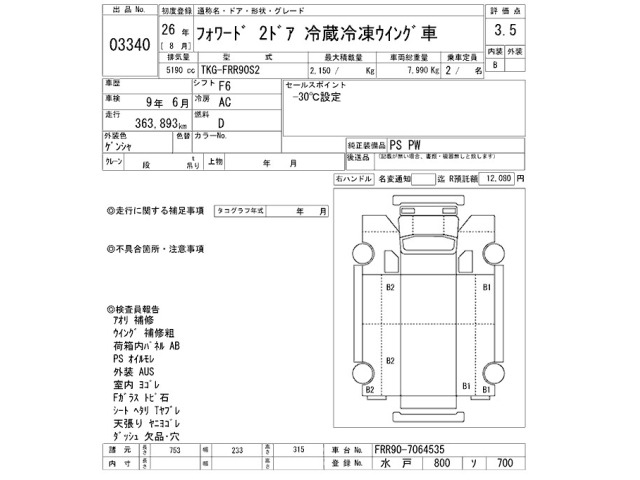 Isuzu FORWARD 2014 8464609-2