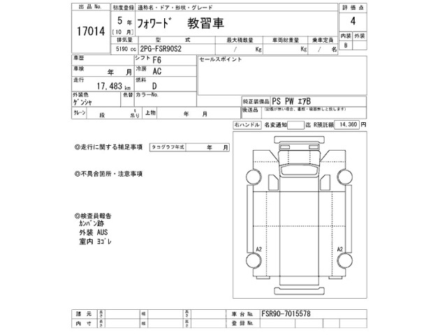 Isuzu FORWARD 2023 8464627-2