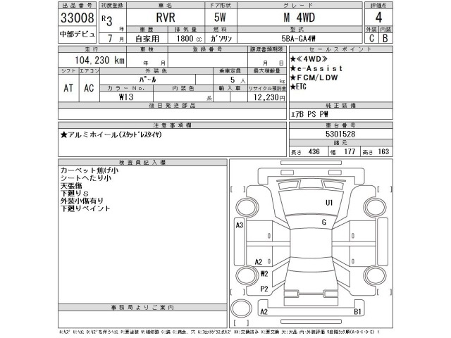 Mitsubishi RVR 2021 8460180-2