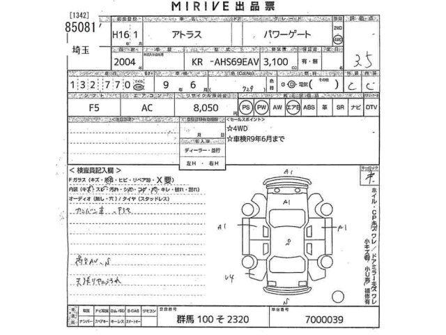 Nissan ATLAS 2004 8472825-2