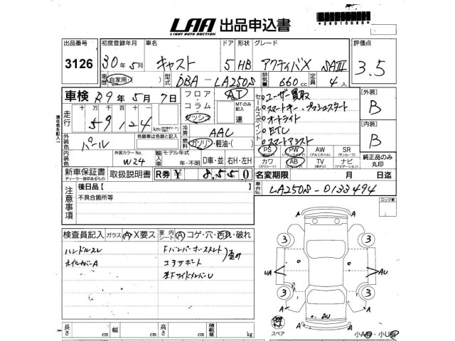 Daihatsu CAST 2018 8476631-2