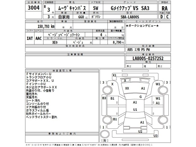 Daihatsu MOVE CANBUS 2021 8476537-2