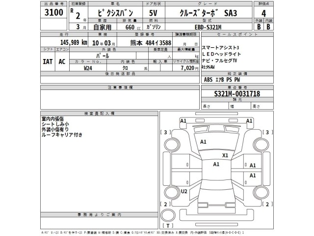 Toyota PIXIS VAN 2020 8465394-2