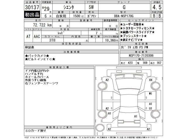 Toyota SIENTA 2017 8473936-2