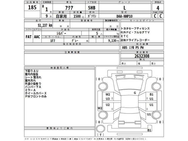 Toyota AQUA 2019 8482068-2