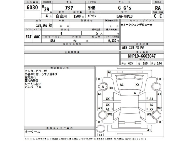 Toyota AQUA 2017 8482070-2