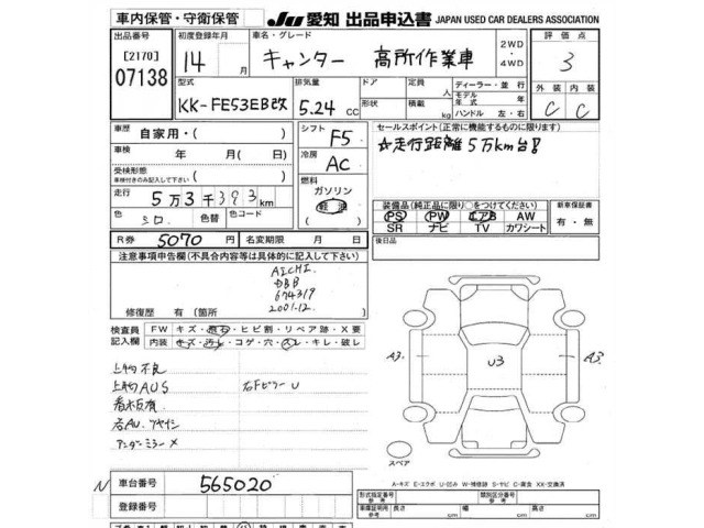 Mitsubishi CANTER 2002 8489335-2