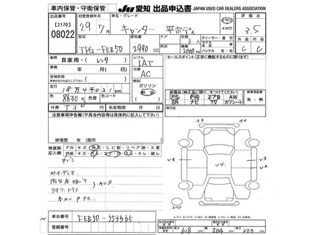 Mitsubishi CANTER 2017 8489341-2