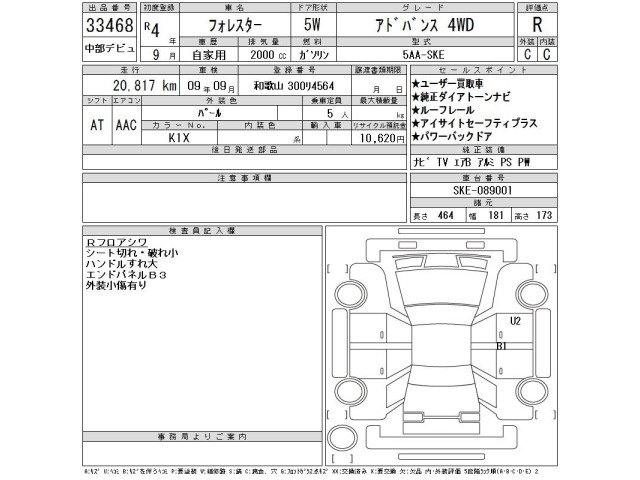 Subaru FORESTER 2022 8489448-2