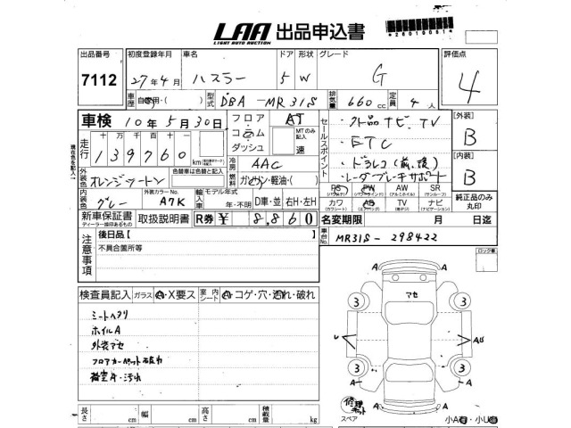 Suzuki HUSTLER 2015 8491547-2
