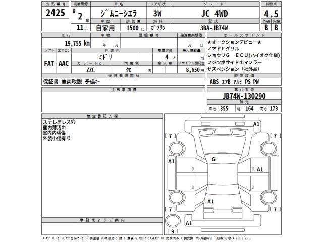 Suzuki JIMNY SIERRA 2020 8481081-2
