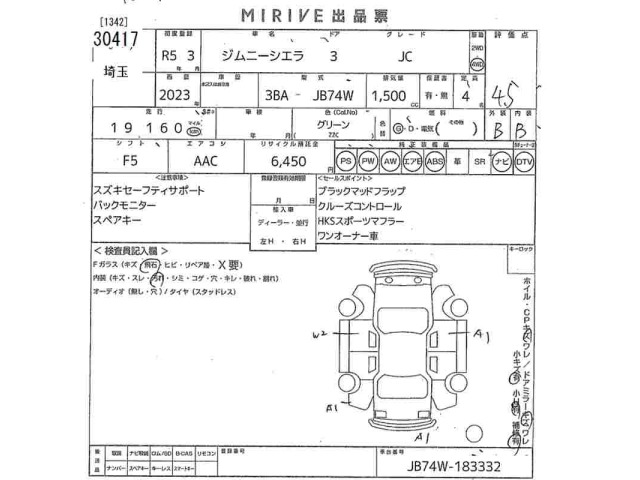 Suzuki JIMNY SIERRA 2023 8481093-2