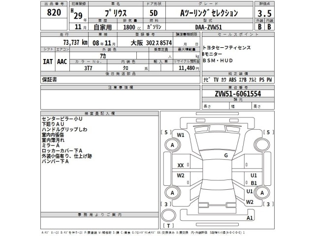 Toyota PRIUS 2017 8480524-2
