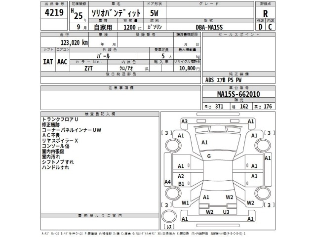 Suzuki SOLIO 2013 8489853-2