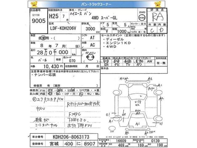 Toyota HIACE VAN 2013 8506466-2