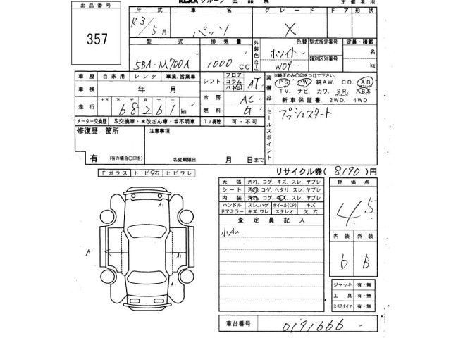 Toyota PASSO 2021 8499877-2