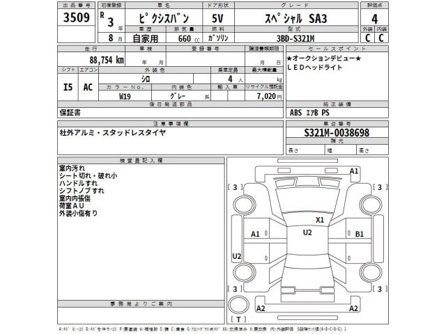 Toyota PIXIS VAN 2021 8494020-2
