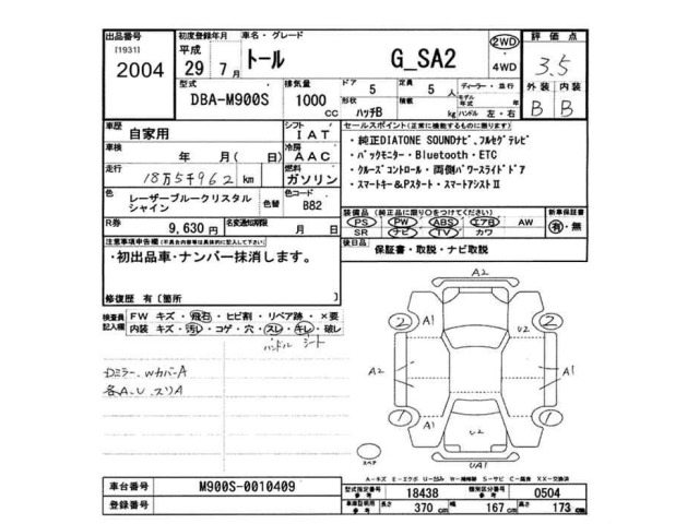 Daihatsu THOR 2017 8493843-2