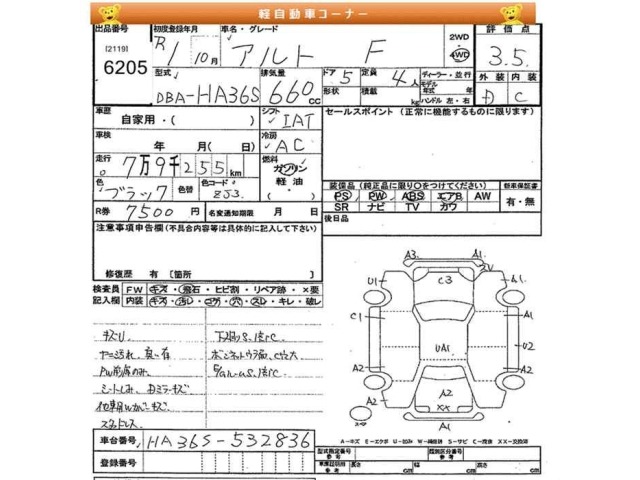 Suzuki ALTO 2019 8512033-2