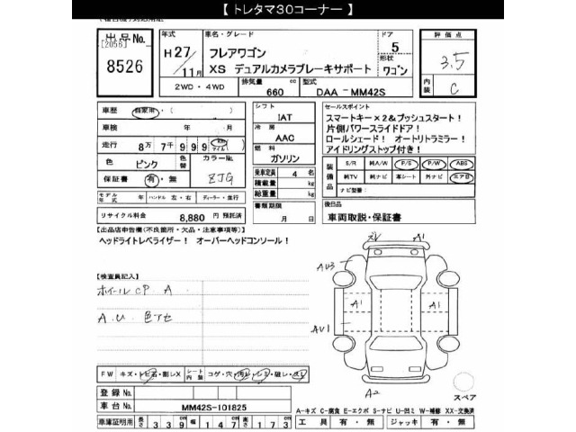 Mazda FLAIR WAGON 2015 8510703-2