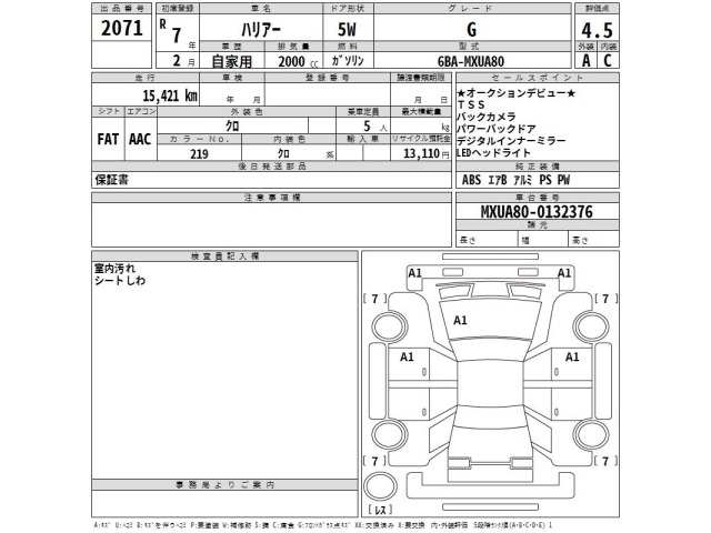 Toyota HARRIER 2025 8514993-2