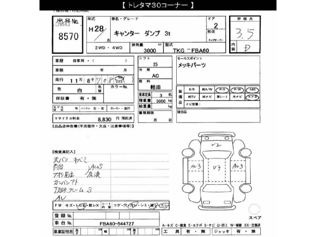 Mitsubishi CANTER 2016 8519607-2