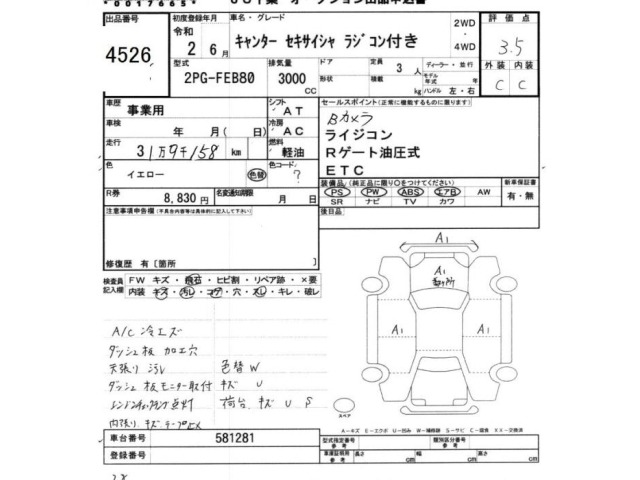 Mitsubishi CANTER 2020 8519796-2