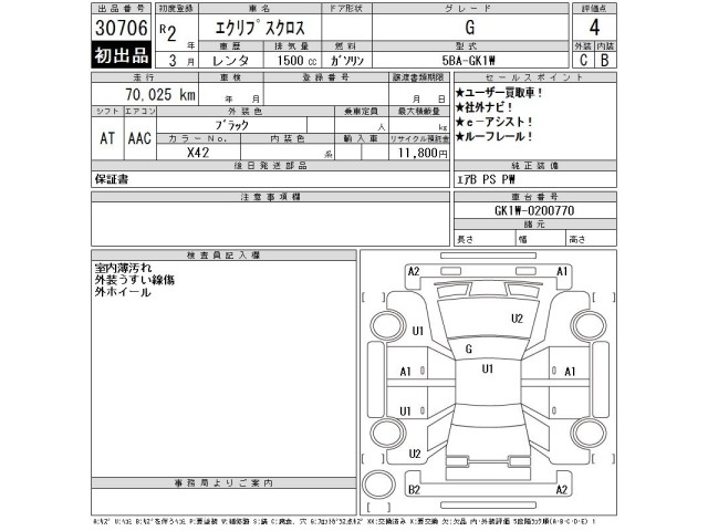 Mitsubishi ECLIPSE CROSS 2020 8517089-2