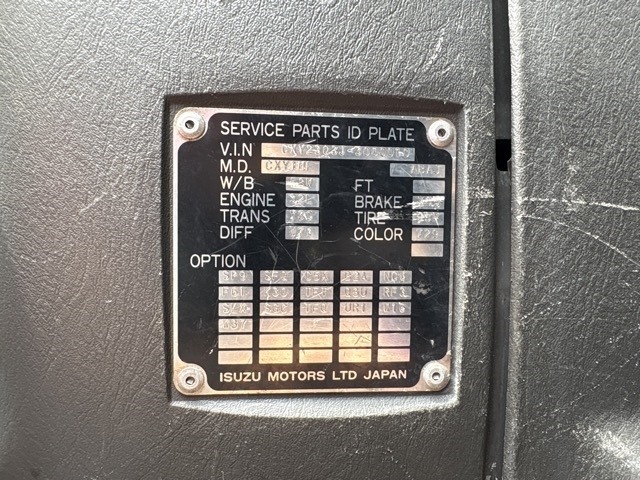 Isuzu GIGA 2001 8543587-7