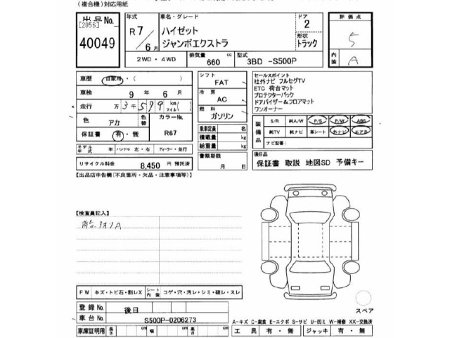 Daihatsu HIJET TRUCK 2025 8566954-2