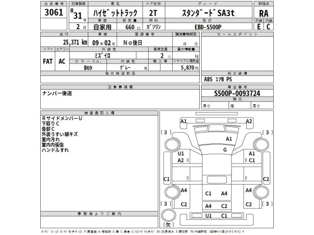 Daihatsu HIJET TRUCK 2019 8566967-2
