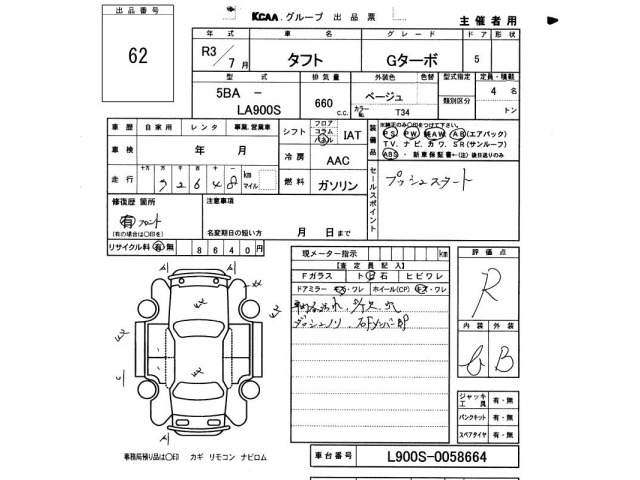 Daihatsu TAFT 2021 8542964-2