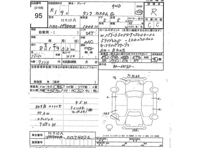Toyota TANK 2019 8543731-2
