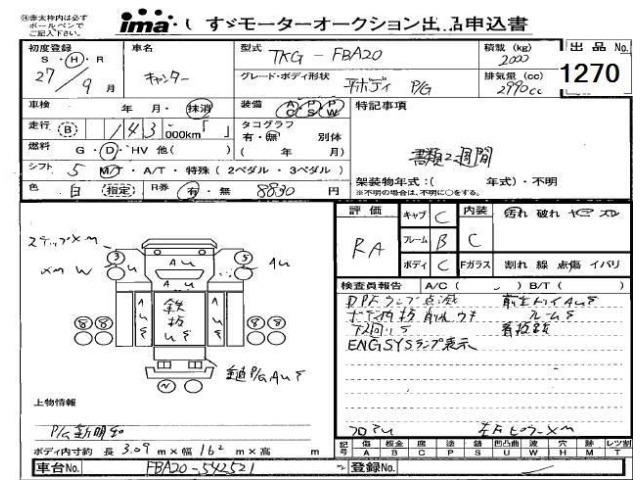 Mitsubishi CANTER 2015 8581447-0