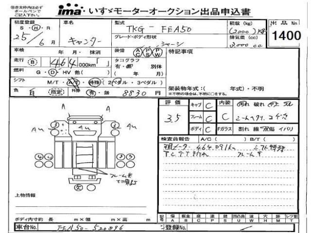Mitsubishi CANTER 2013 8581459-0