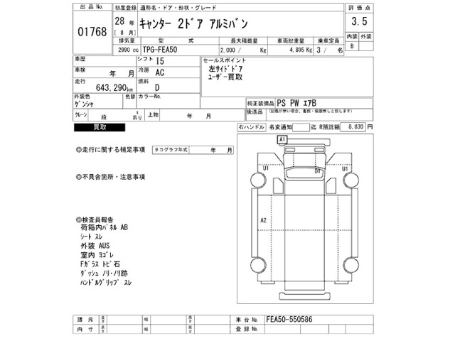 Mitsubishi CANTER 2016 8582408-2