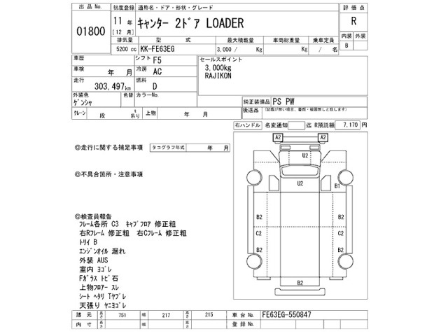 Mitsubishi CANTER 1999 8582425-2