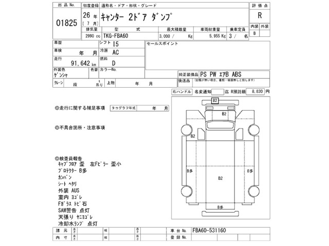 Mitsubishi CANTER 2014 8582426-2