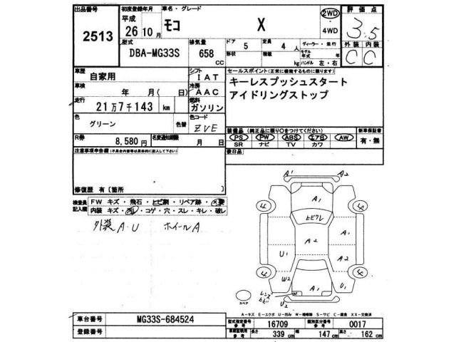 Nissan MOCO 2014 8575147-2